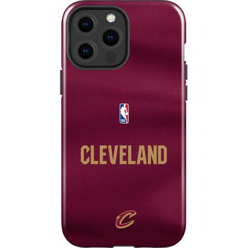 NBA Cleveland Cavaliers Jersey iPhone 15 Pro Max Impact Case